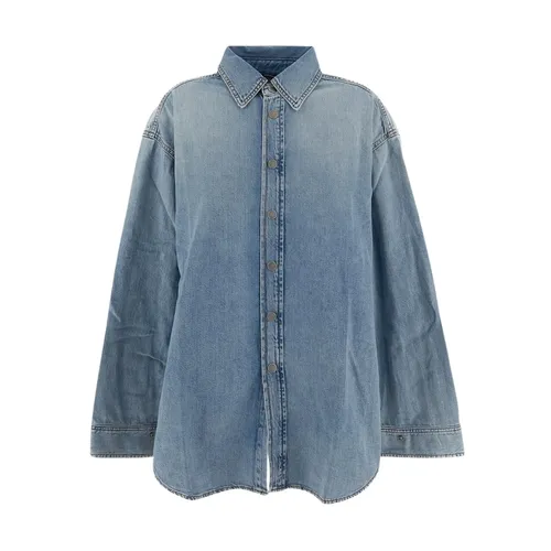 Blouses & Shirts > Denim Shirts - - Haikure - Modalova
