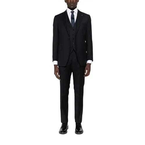 Suits > Suit Sets > Single Breasted Suits - - Tagliatore - Modalova