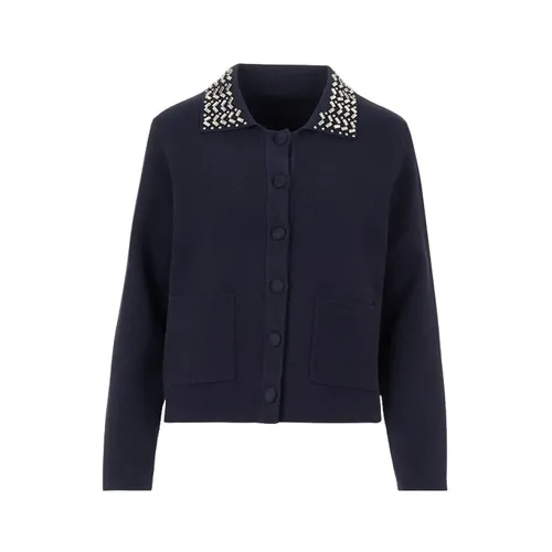 H2O - Knitwear > Cardigans - Blue - H2O - Modalova