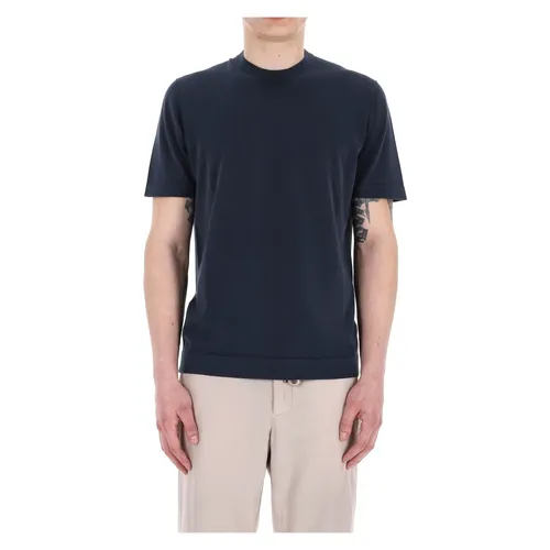 Drumohr - Tops > T-Shirts - Blue - Drumohr - Modalova