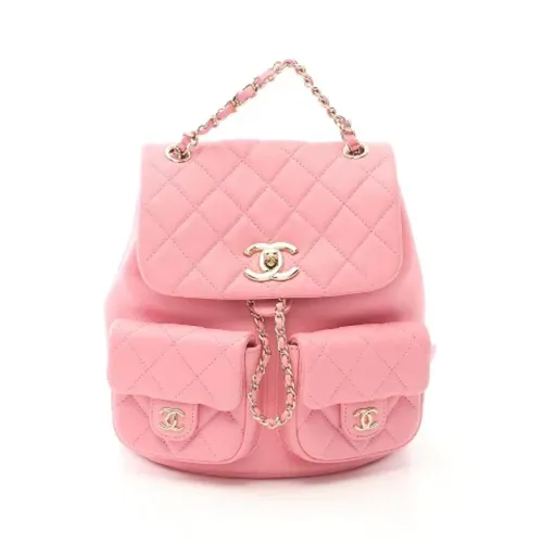 Pre-owned > Pre-owned Bags > Pre-owned Backpacks - - Chanel Vintage - Modalova