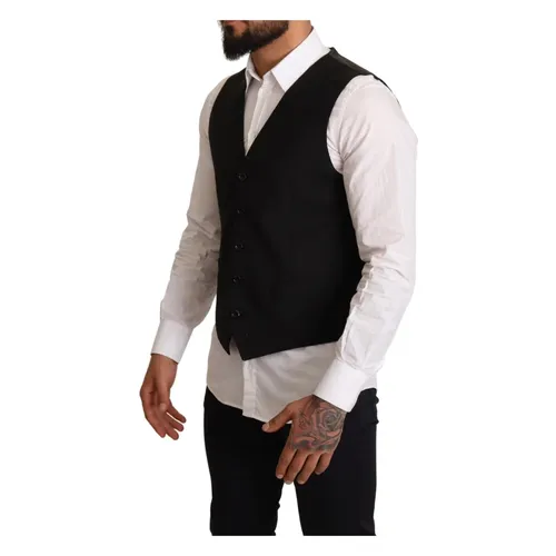 Suits > Suit Vests - - Dolce & Gabbana - Modalova