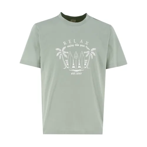Tops > T-Shirts - - Eleventy - Modalova