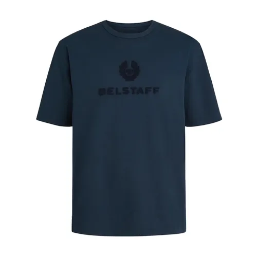 Belstaff - Tops > T-Shirts - Blue - Belstaff - Modalova