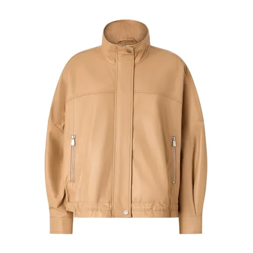 Jackets > Leather Jackets - - Pinko - Modalova