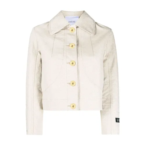 Patou - Jackets > Blazers - Beige - Patou - Modalova
