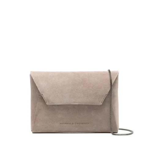 Bags > Clutches - - Brunello Cucinelli - Modalova