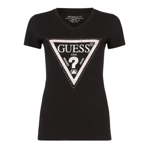 Guess - Tops > T-Shirts - Black - Guess - Modalova