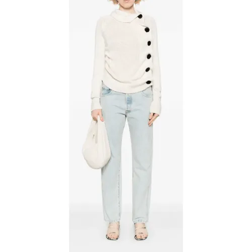Jeans > Straight Jeans - - Khaite - Modalova
