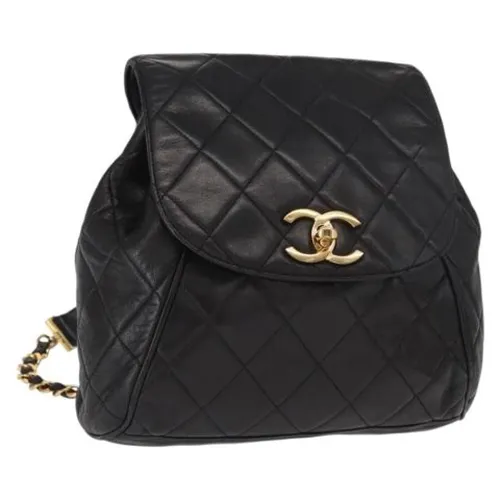 Pre-owned > Pre-owned Bags > Pre-owned Backpacks - - Chanel Vintage - Modalova