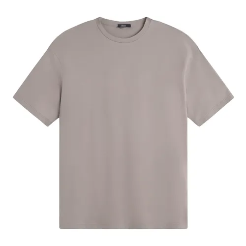 Herno - Tops > T-Shirts - Gray - Herno - Modalova