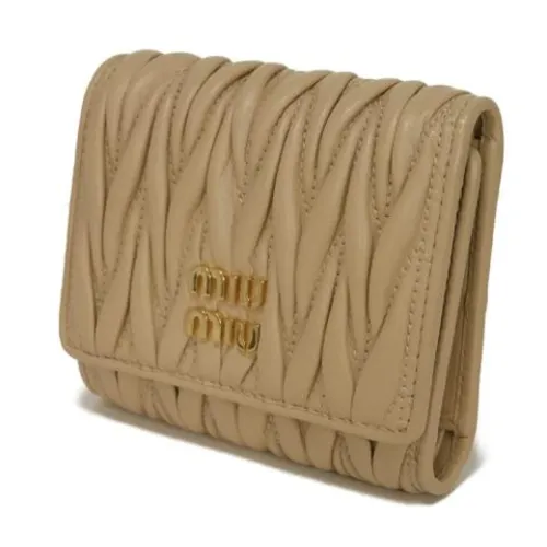 Pre-owned > Pre-owned Accessories > Pre-owned Wallets - - Miu Miu Pre-owned - Modalova