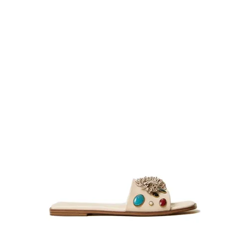Shoes > Flip Flops & Sliders > Sliders - - Twinset - Modalova