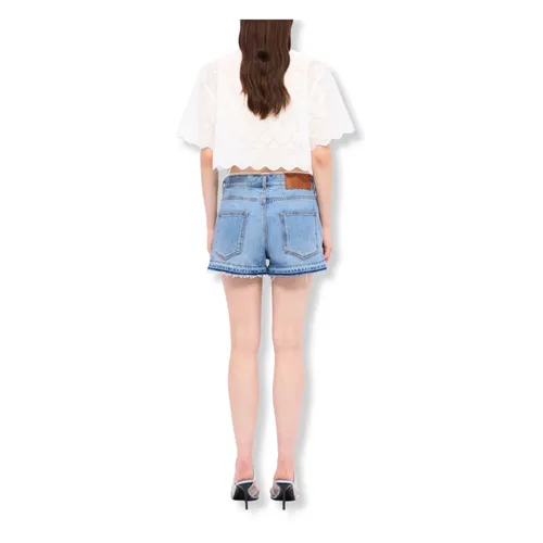 Shorts > Denim Shorts - - Msgm - Modalova
