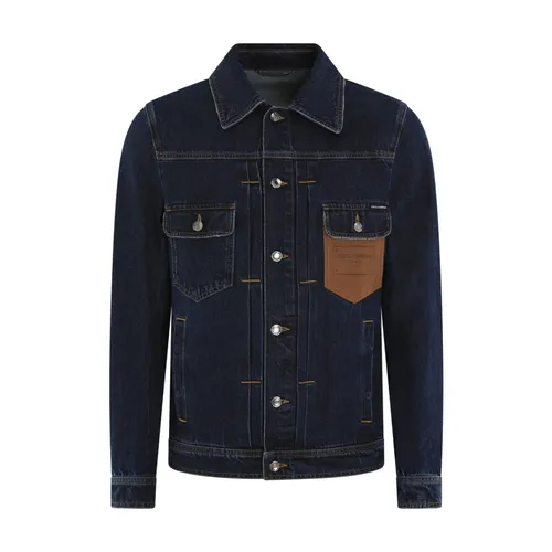 Jackets > Denim Jackets - - Dolce & Gabbana - Modalova