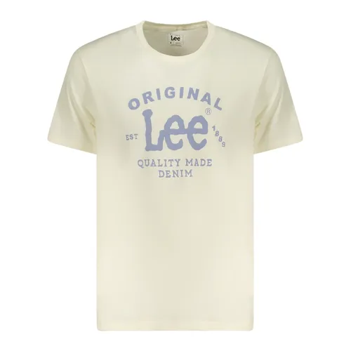 Lee - Tops > T-Shirts - Beige - Lee - Modalova