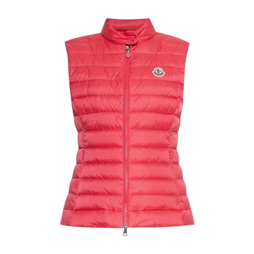 Moncler - Jackets > Vests - Red - Moncler - Modalova