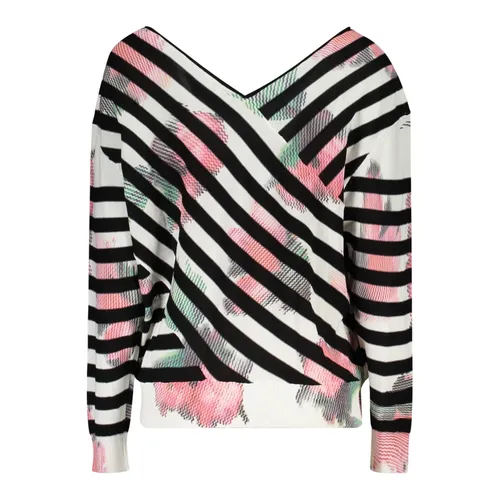 Knitwear > V-neck Knitwear - - Desigual - Modalova
