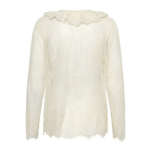 Blouses & Shirts > Blouses - - Cream - Modalova