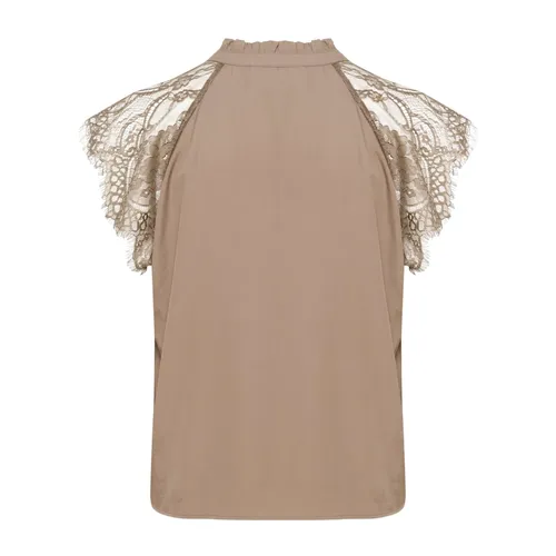 Blouses & Shirts > Blouses - - Cream - Modalova
