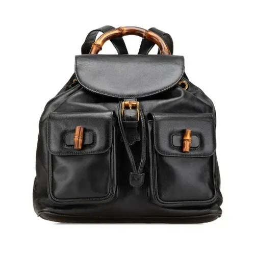 Pre-owned > Pre-owned Bags > Pre-owned Backpacks - - Gucci Vintage - Modalova