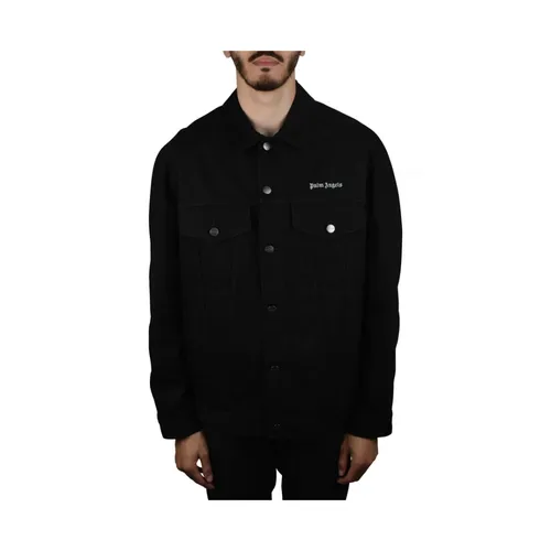 Jackets > Denim Jackets - - Palm Angels - Modalova