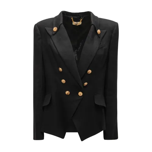 Jackets > Blazers - - Elisabetta Franchi - Modalova