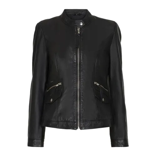 Jackets > Leather Jackets - - Btfcph - Modalova