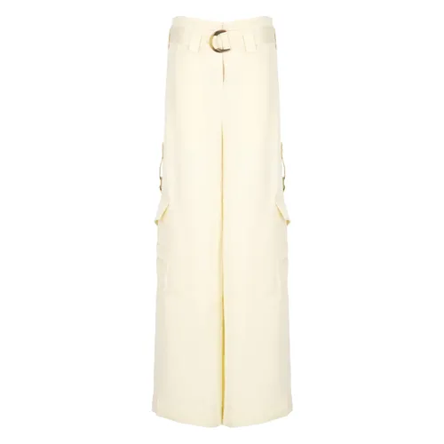 Trousers > Wide Trousers - - Zimmermann - Modalova