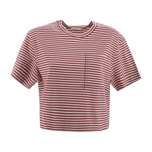 Tops > T-Shirts - - Brunello Cucinelli - Modalova
