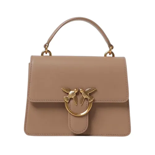 Pinko - Bags > Handbags - Beige - Pinko - Modalova