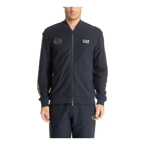 Sweatshirts & Hoodies > Zip-throughs - - Emporio Armani EA7 - Modalova