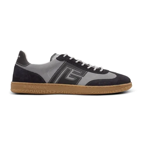 Balmain - Shoes > Sneakers - Gray - Balmain - Modalova