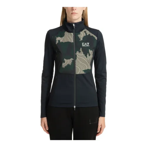 Sweatshirts & Hoodies > Zip-throughs - - Emporio Armani EA7 - Modalova