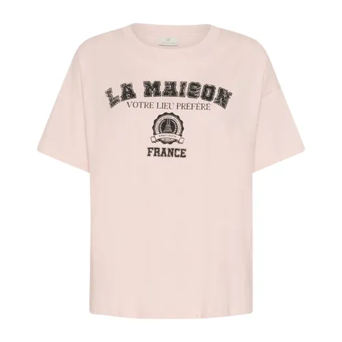 Kaffe - Tops > T-Shirts - Beige - Kaffe - Modalova