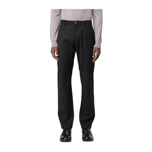 Trousers > Straight Trousers - - Giorgio Armani - Modalova