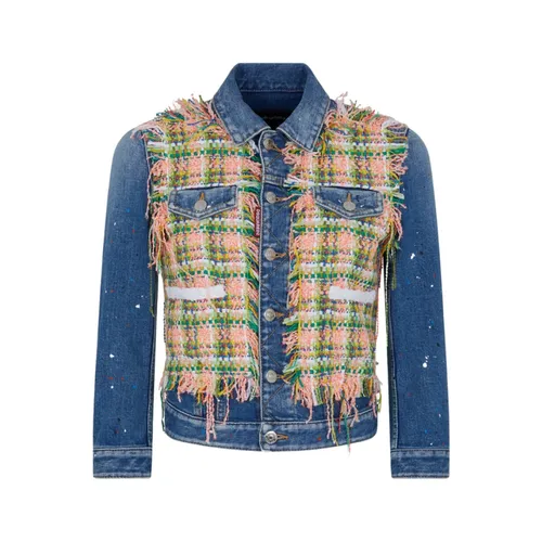 Jackets > Denim Jackets - - Dsquared2 - Modalova