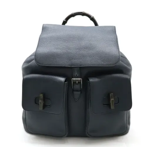 Pre-owned > Pre-owned Bags > Pre-owned Backpacks - - Gucci Vintage - Modalova