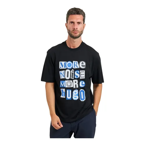 Hugo - Tops > T-Shirts - Black - Hugo - Modalova