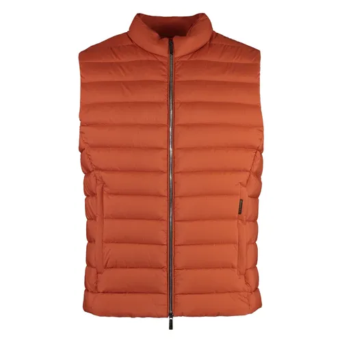 Moorer - Jackets > Vests - Orange - Moorer - Modalova