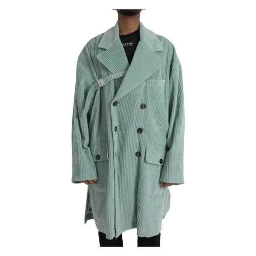 Coats > Double-Breasted Coats - - Dolce & Gabbana - Modalova