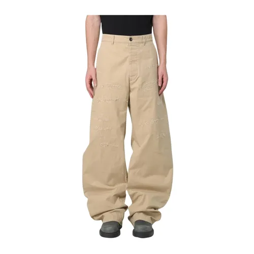 Trousers > Wide Trousers - - Dsquared2 - Modalova