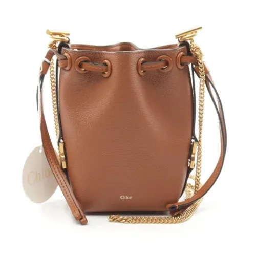 Pre-owned > Pre-owned Bags > Pre-owned Bucket Bags - - Chloé Pre-owned - Modalova