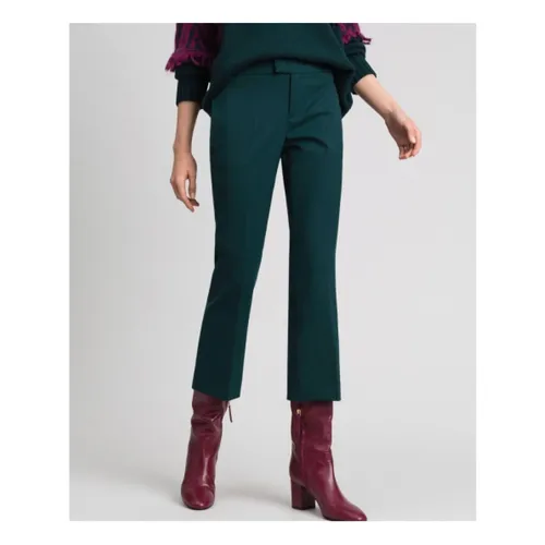 Trousers > Cropped Trousers - - Twinset - Modalova