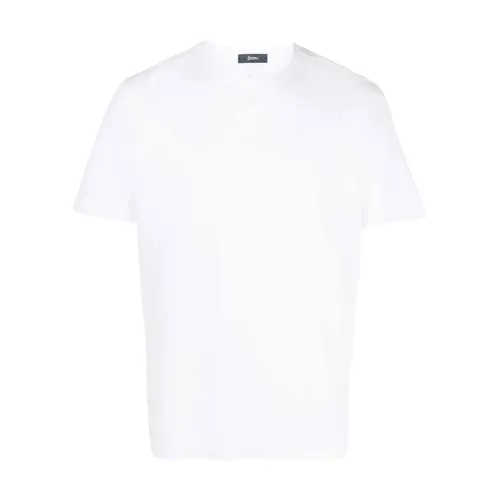 Herno - Tops > T-Shirts - White - Herno - Modalova