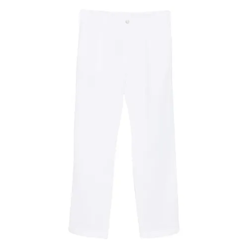 Trousers > Straight Trousers - - 120% Lino - Modalova