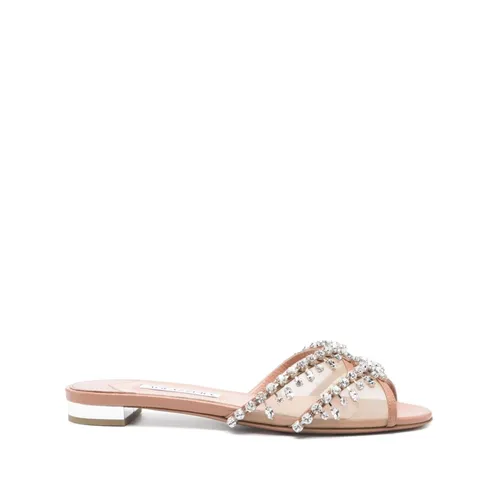 Shoes > Flip Flops & Sliders > Sliders - - Aquazzura - Modalova