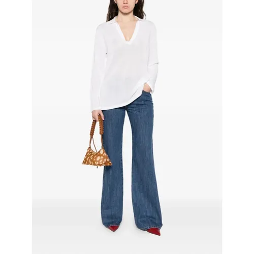 Knitwear > V-neck Knitwear - - P.a.r.o.s.h. - Modalova