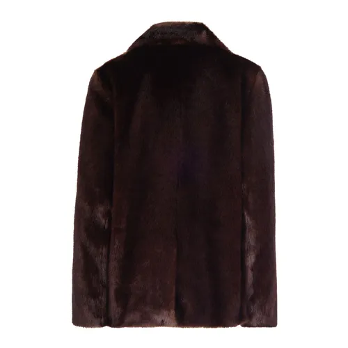 Jackets > Faux Fur & Shearling Jackets - - Stand Studio - Modalova