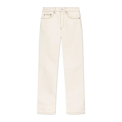 Trousers > Straight Trousers - - Ami Paris - Modalova